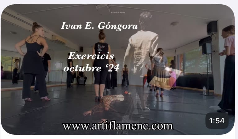 tutoriales de ejercicios de flamenco de la escuela
